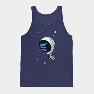 Solana. To the Moon. T-shirt Tank Top